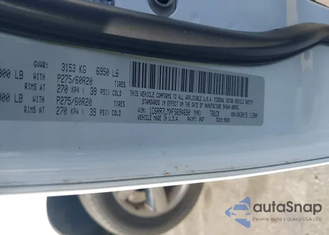 2015 Ram 1500 Big Horn z USA, uszkodzony, nr VIN 1C6RR7LMXFS694690